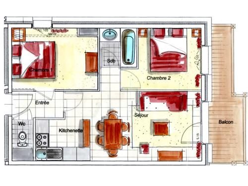 Chalet-apartment Des Neiges