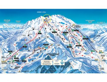 Piste map Grossglockner Resort Kals & Matrei