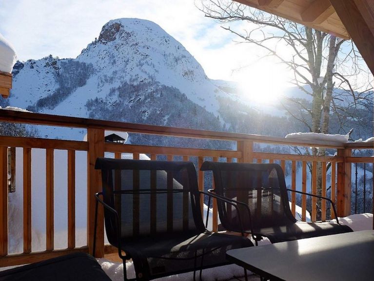 Chalet Caseblanche Haleakala with wood burner