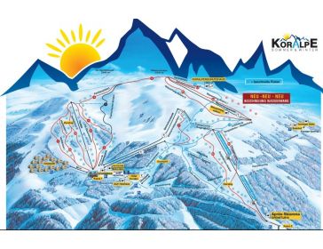 Piste map Koralpe (Lavanttal)