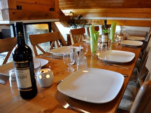 Chalet Oz Gelinotte catering included, with sauna and whirlpool