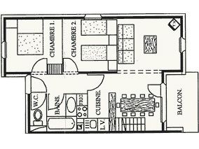 Chalet-apartment Cristal
