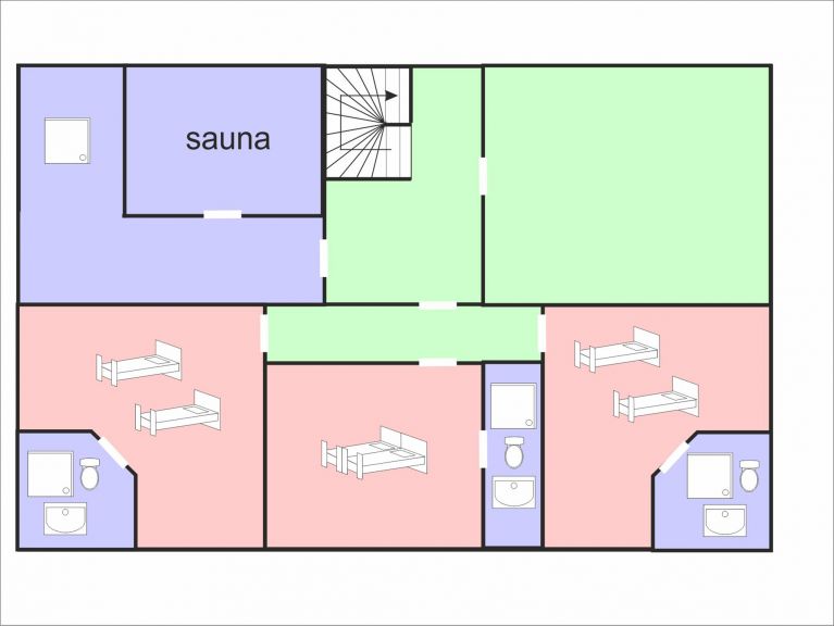 Chalet Julia with private sauna