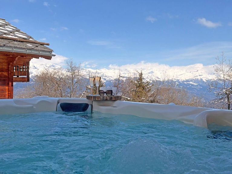 Chalet Marguerite with private sauna