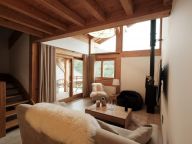 Chalet Caseblanche Aigle with wood stove, sauna and whirlpool-5
