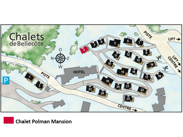 Chalet de Bellecôte Type 2, Polman Mansion with sauna