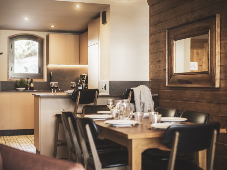 Chalet-apartment Montagnettes Hameau de la Sapinière with cabin