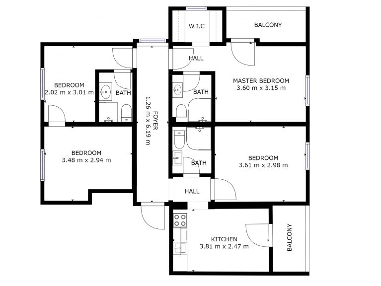 Chalet Edelweiss am See Combination, 5 apts. including communal kitchen/dining area