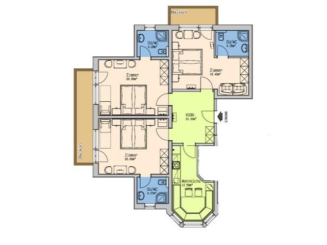 Chalet-apartment Belledonne Mont-Blanc