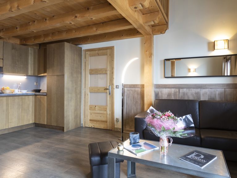 Chalet-apartment des Neiges Hermine with mezzanine