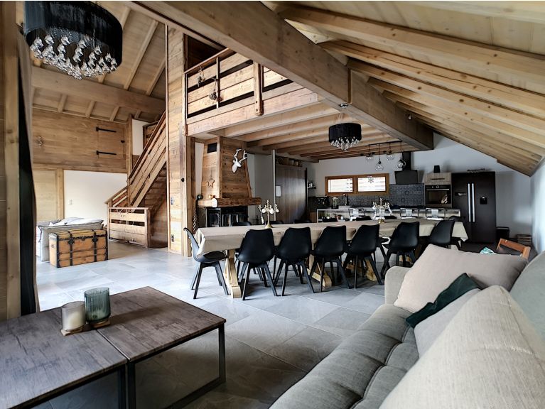 Chalet-apartment Opaline with private sauna