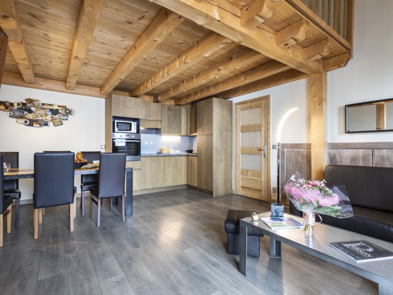 Chalet-apartment des Neiges Hermine with mezzanine