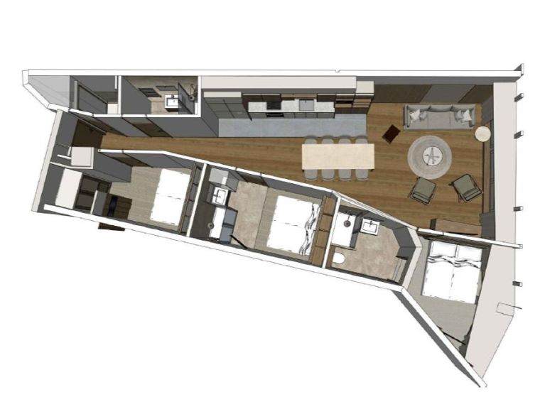 Apartment Palafour Lodges apartment 3