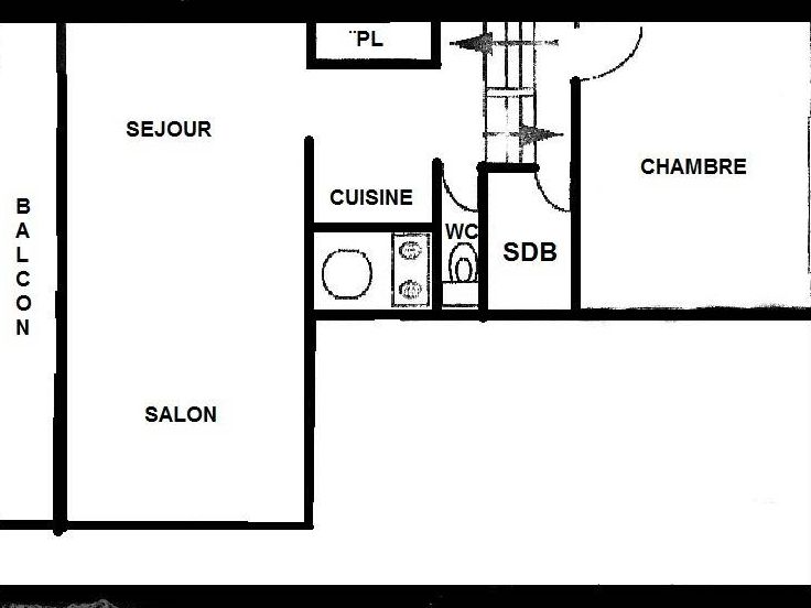 Apartment Lauzes
