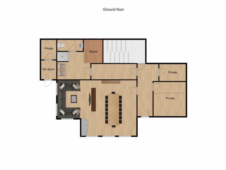 Chalet Crystal catering included