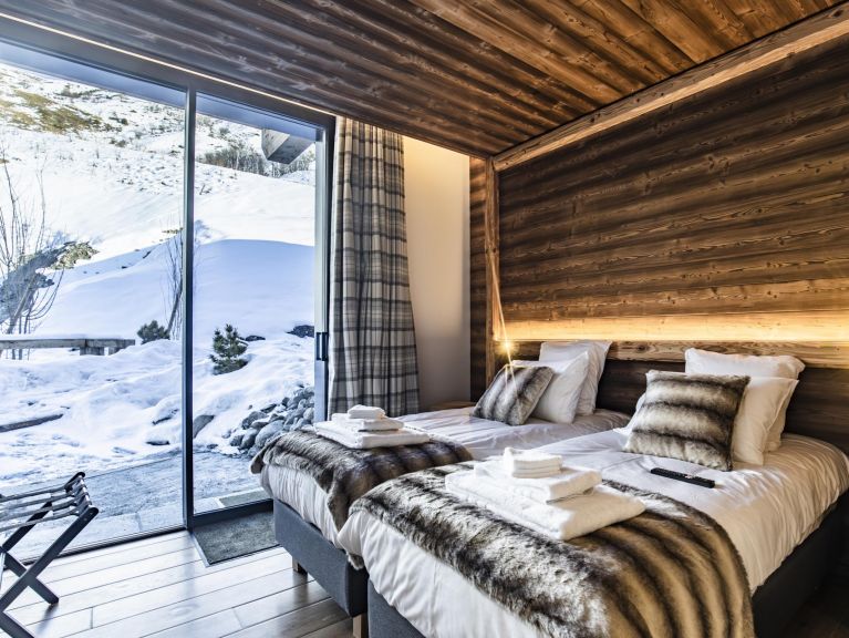 Chalet-apartment Lodge PureValley with private outdoor sauna