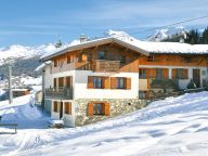 Chalet Les Violettes with private sauna-18