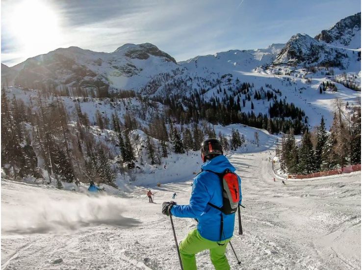 Ski holiday in January 2026