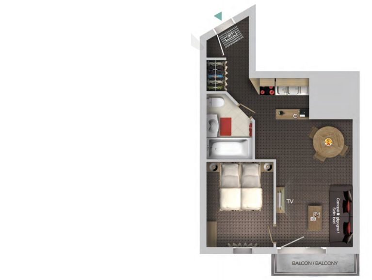 Apartment Village Montana Soleil building