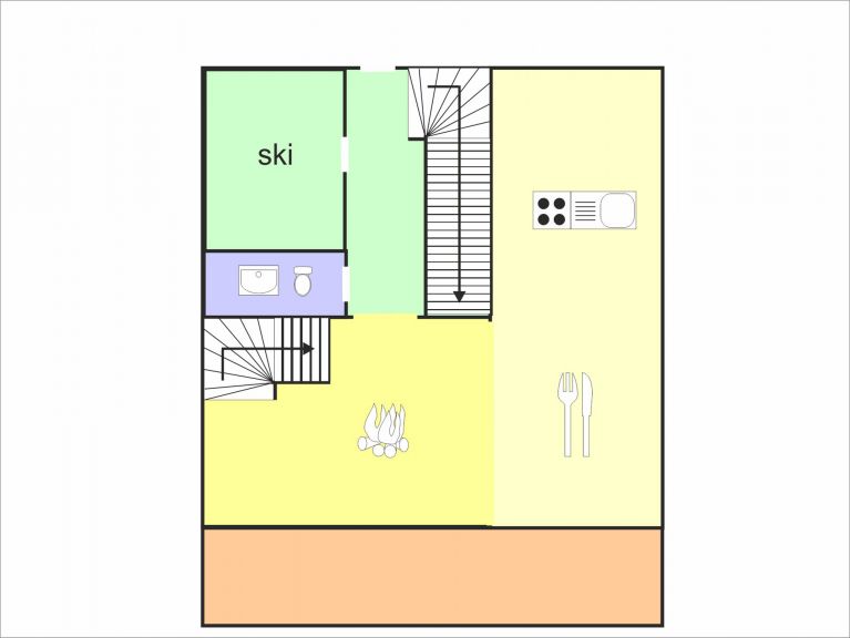 Chalet Chaud with private sauna