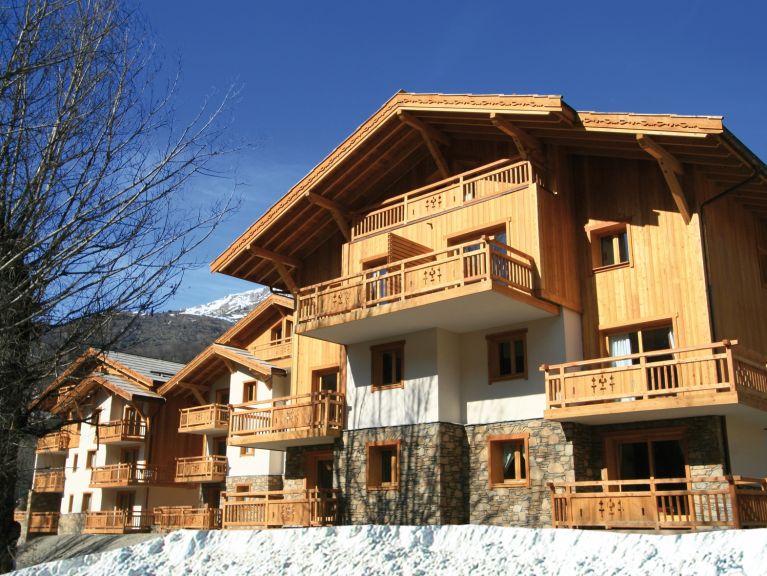 Chalet-apartment Le Hameau du Rocher Blanc with sleeping corner