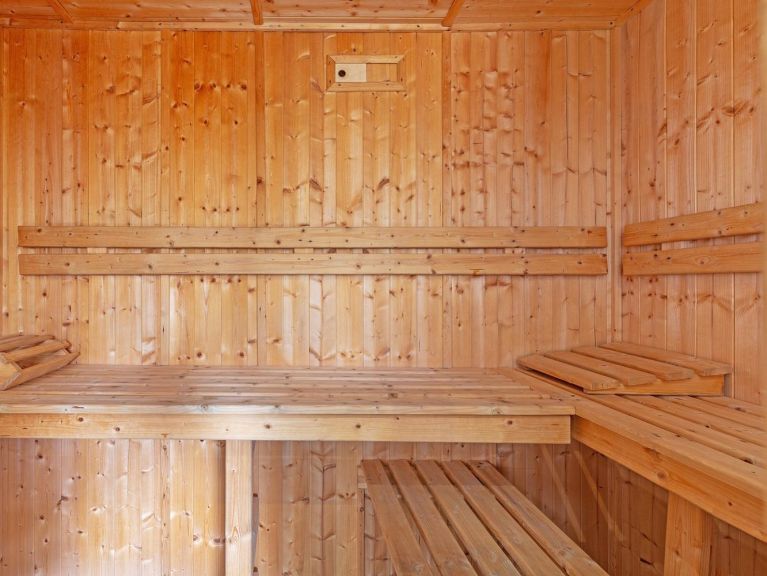 Chalet de Claude with private sauna