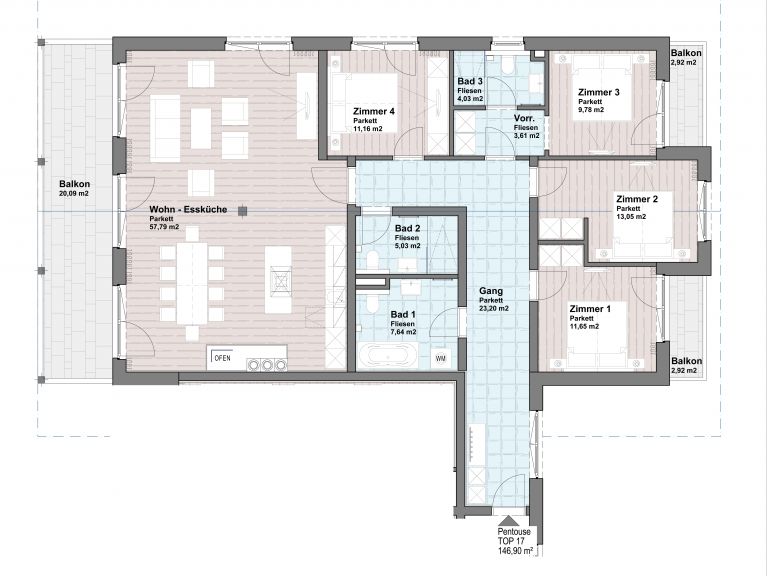 Apartment Residenz Drachenstein Wildschönau Penthouse