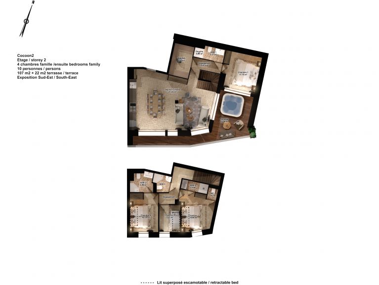 Chalet-apartment Cocoon duplex