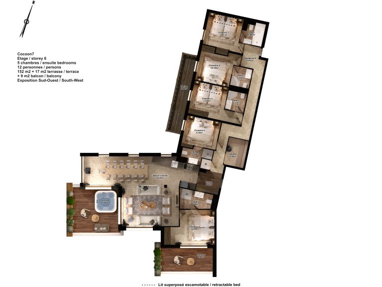 Chalet-apartment Cocoon