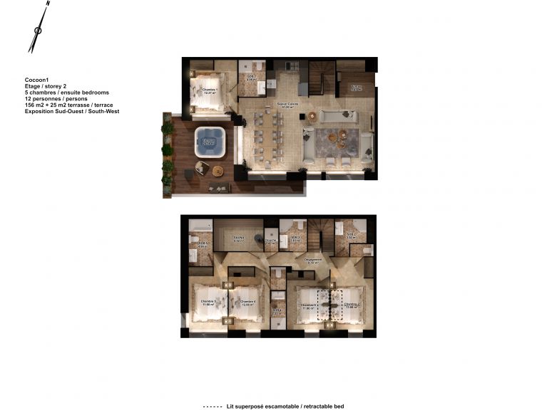 Chalet-apartment Cocoon duplex