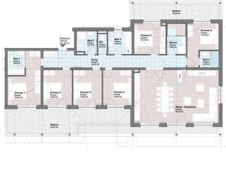 Apartment Residenz Drachenstein Wildschönau Penthouse with private sauna