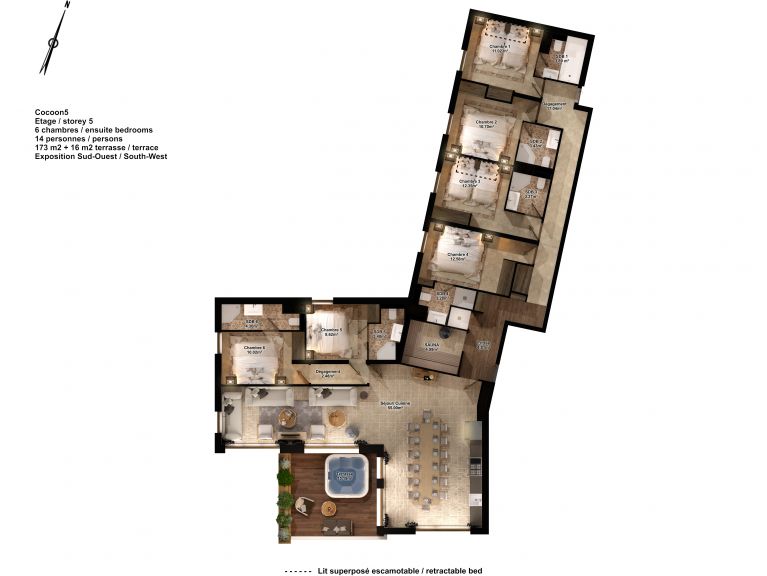 Chalet-apartment Cocoon