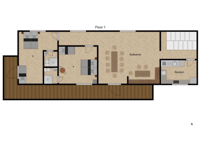 Chalet Hans catering included