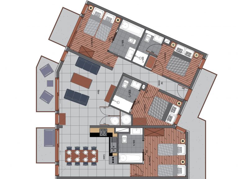 Chalet-apartment Trolles Prestige apartment 3
