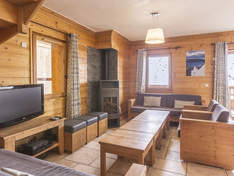 Chalet-apartment Dame Blanche 28 (combination 2 x 14) persons with two saunas