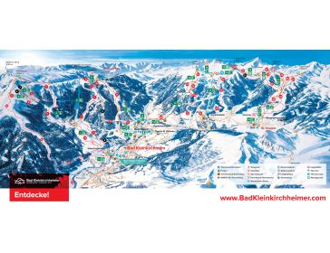 Piste map Bad Kleinkirchheim, St. Oswald en Falkert