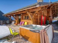 Chalet Les 2 Vallees with outdoor whirlpool and sauna-3