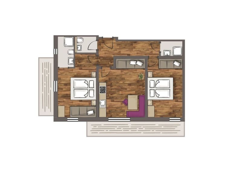 Apartment Knappensteig Zeitlos Superior