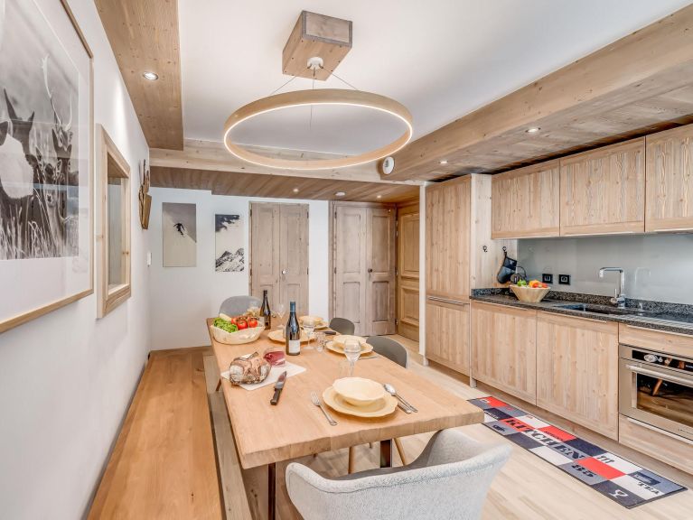 Apartment Résidence Les Nouveaux Alpages with private whirlpool