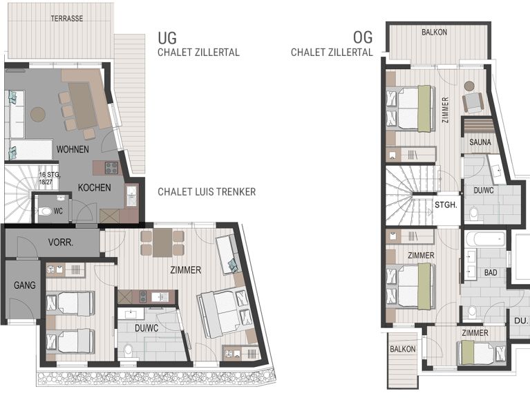 Chalet-apartment Alps Zillertal