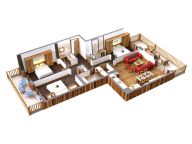 Chalet-apartment La Source des Arcs Type 2 - 80 m²-12