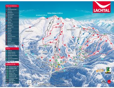 Piste map Lachtal