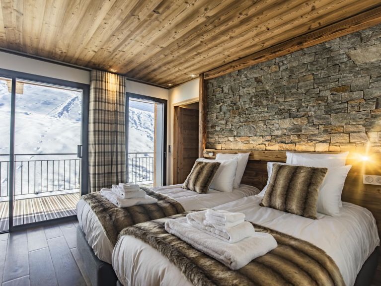 Chalet-apartment Lodge PureValley with private sauna