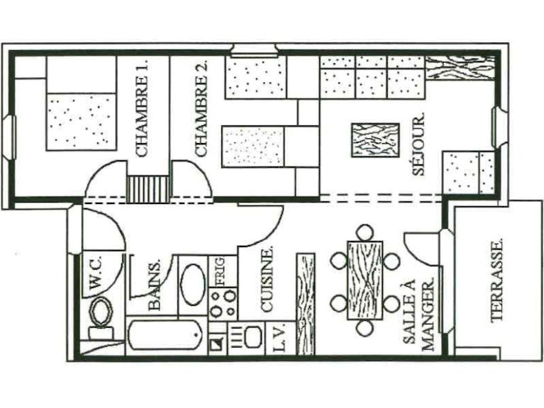 Chalet-apartment Cristal
