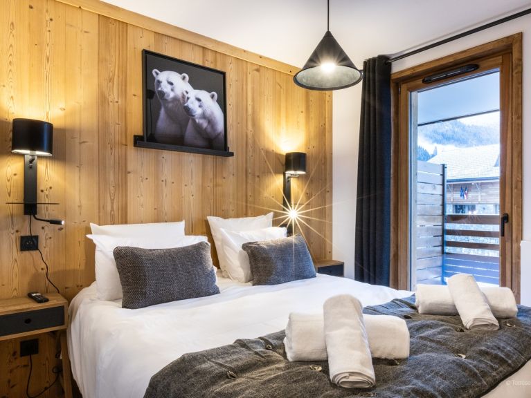 Chalet-apartment Le Flocon Blanc Mountain view