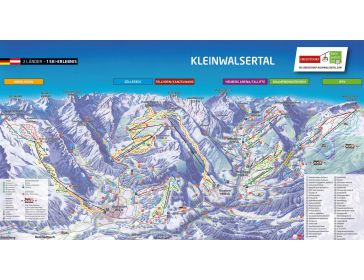 Piste map Kleinwalsertal (Vorarlberg)