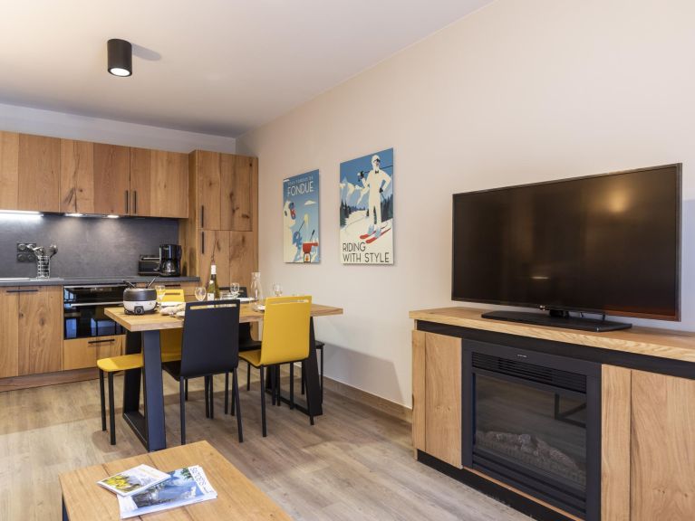 Apartment Club MMV Samoëns Village mountain view