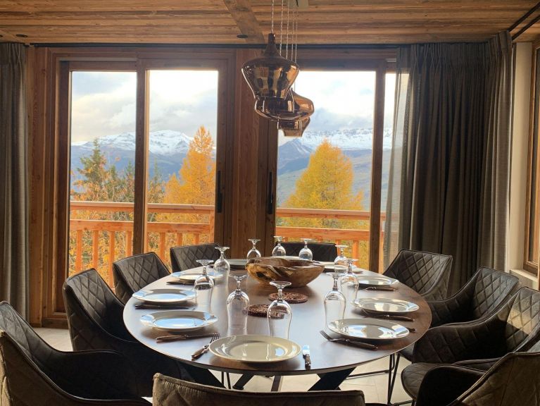 Chalet De Vallandry La Charrue with private wellness