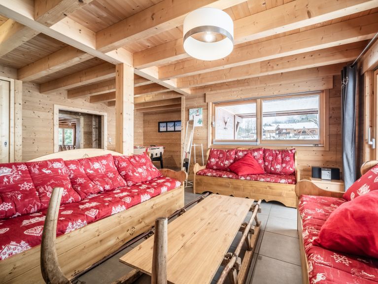 Chalet Bruno with outside whirlpool