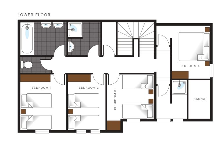 Chalet de Bellecôte Type 3, La Belle Maison